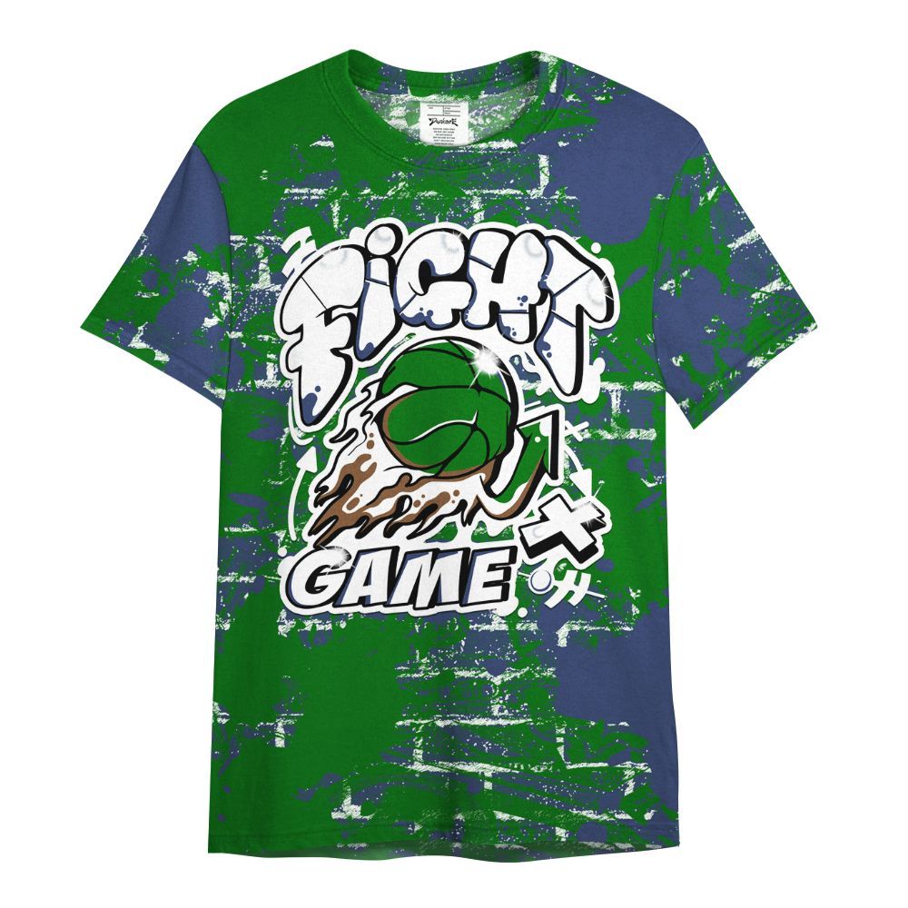 Shirt To Match Midnight Navy 13s - Fighter Games Graphic Street Art All Over Print