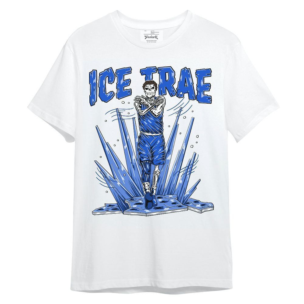 Shirt To Match Air Foamposite One Royal - Freezed Skeleton Unisex Shirt