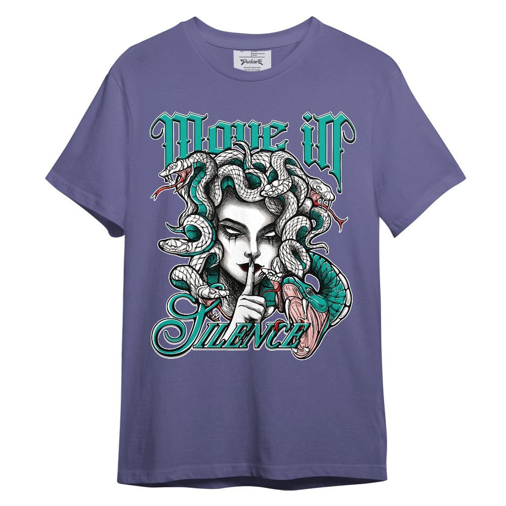Shirt To Match Retro Grape 5s - Girl Move In Silence Graphic