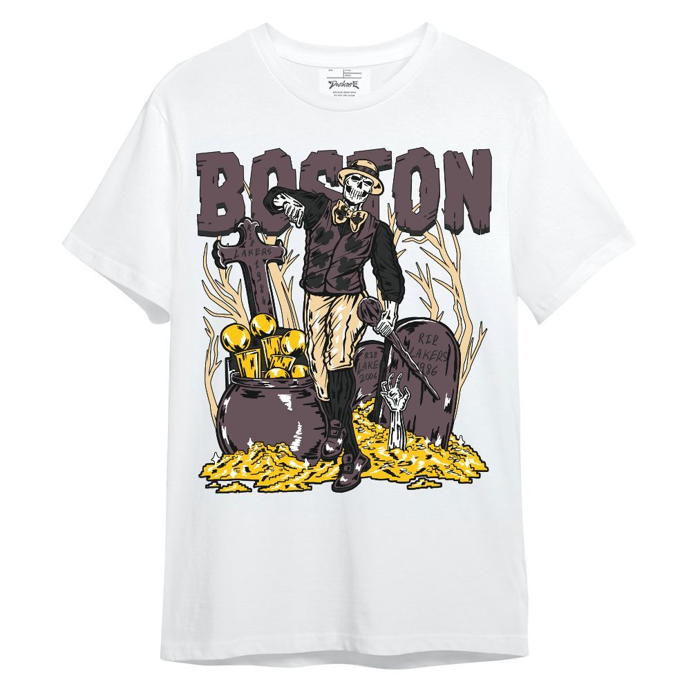 Shirt To Match AMM Black 3s - Goldrush Skeleton Unisex Shirt