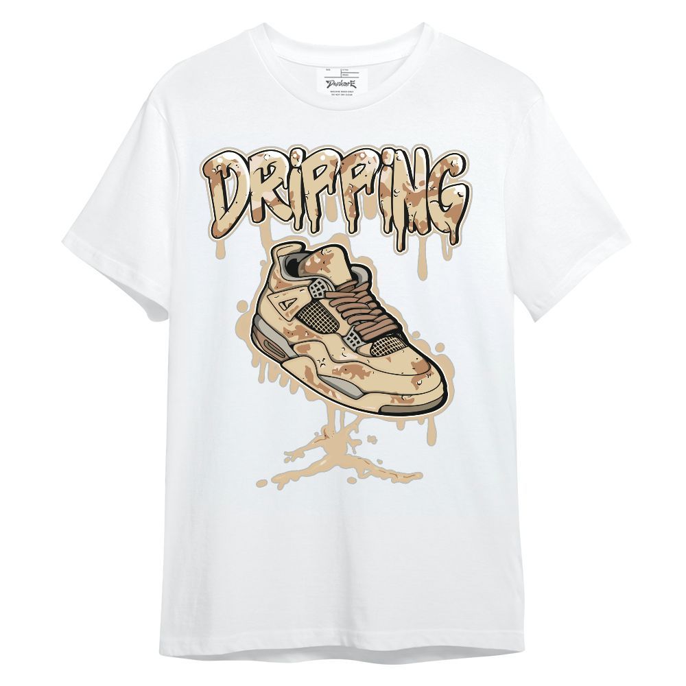 Shirt To Match Desert Camo 3s - Dripping Shoe 4S Graphic Unisex Shirt