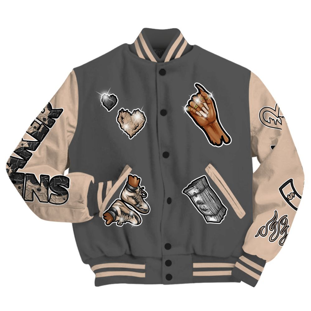 Varsity Jacket To Match Kobe 9 EM Mamba - Sneakerz Girlz All Over Print