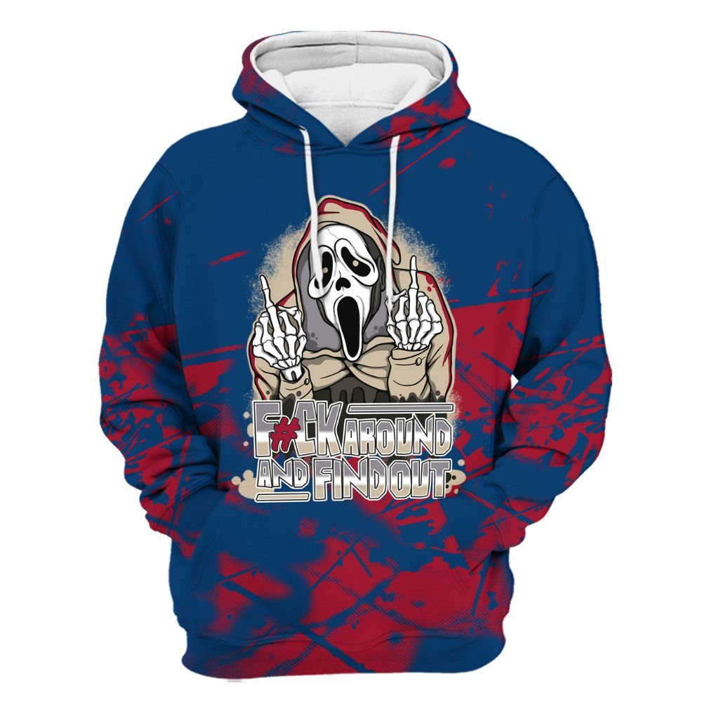 Hoodie To Match Rare Air 4s - F#CK And Find Out Graphic All Over Print