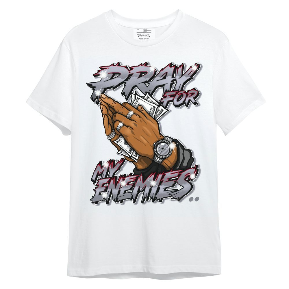 Shirt To Match Retro Black Flint 13s - Prayed For Enemies Graphic Unisex Shirt