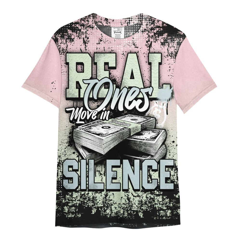 Shirt To Match Spring Is In The Air 3s - Move In Silence Money Street Retro All Over Print