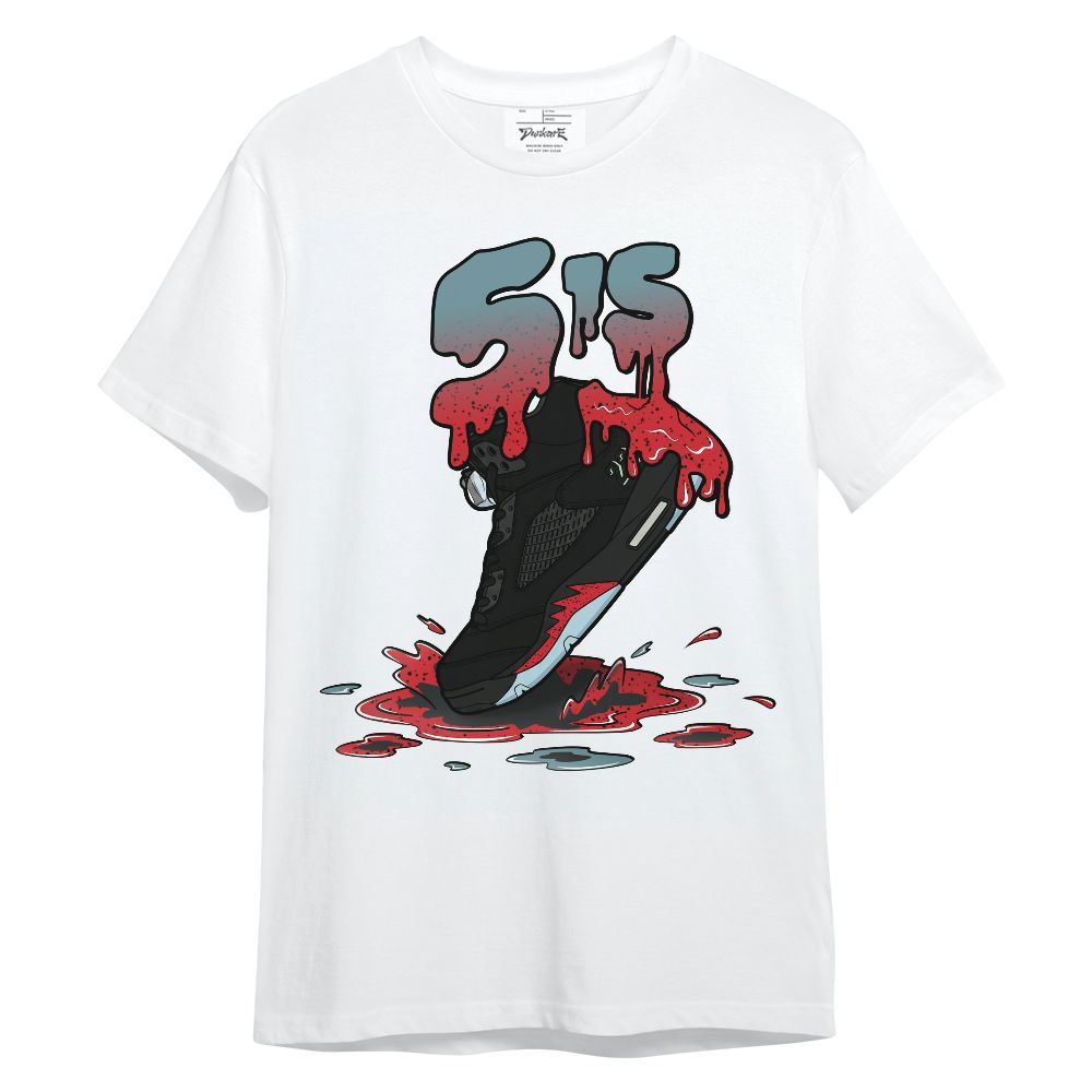 Shirt To Match Retro Halloween 5s - Sneaker Sludges Drip Graphic
