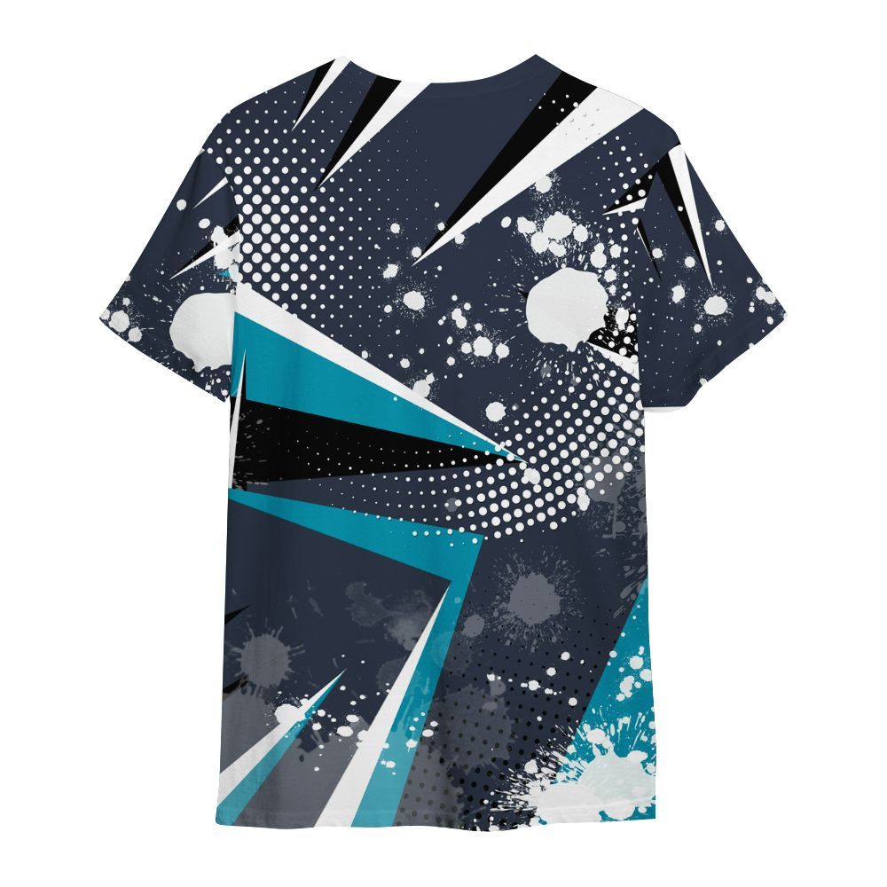 Shirt To Match Retro Obsidian 13s - Poly Trust No One Dripping All Over Print