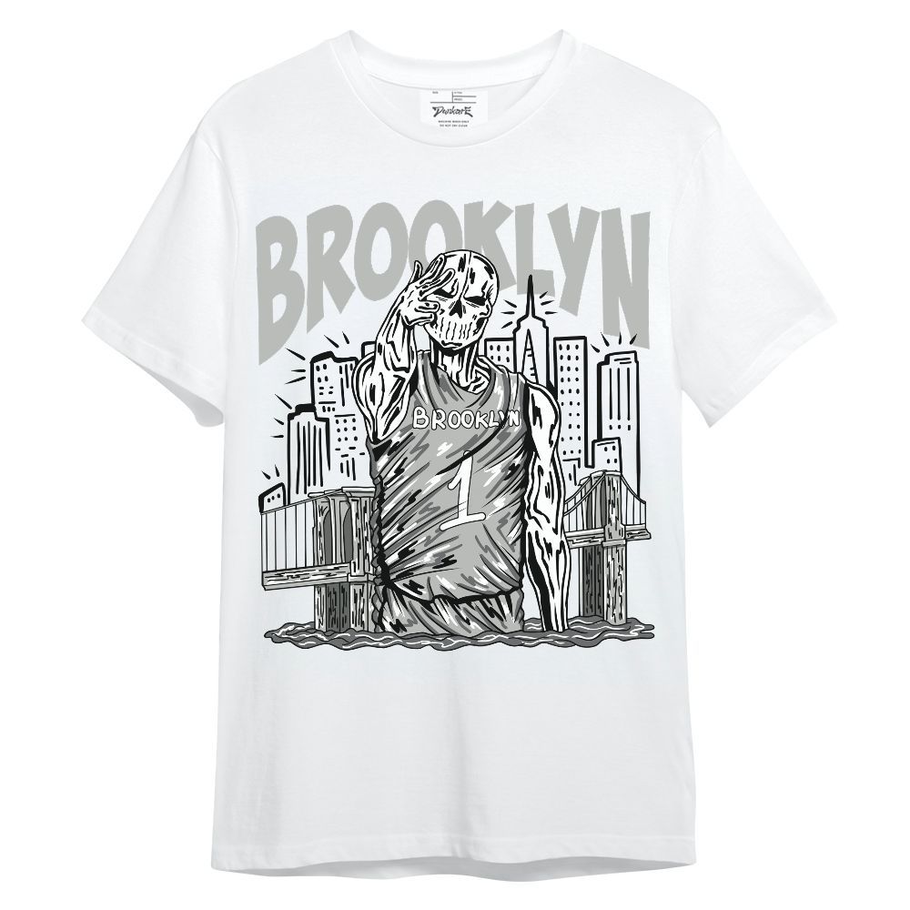 Shirt To Match Paris Cement Grey 4s - Brooklyn's Skeleton Unisex Shirt
