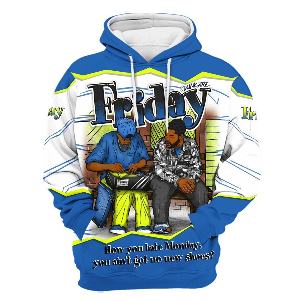 Hoodie To Match Griffey Max 1 Varsity Royal - Friday Movie 90s TV All Over Print