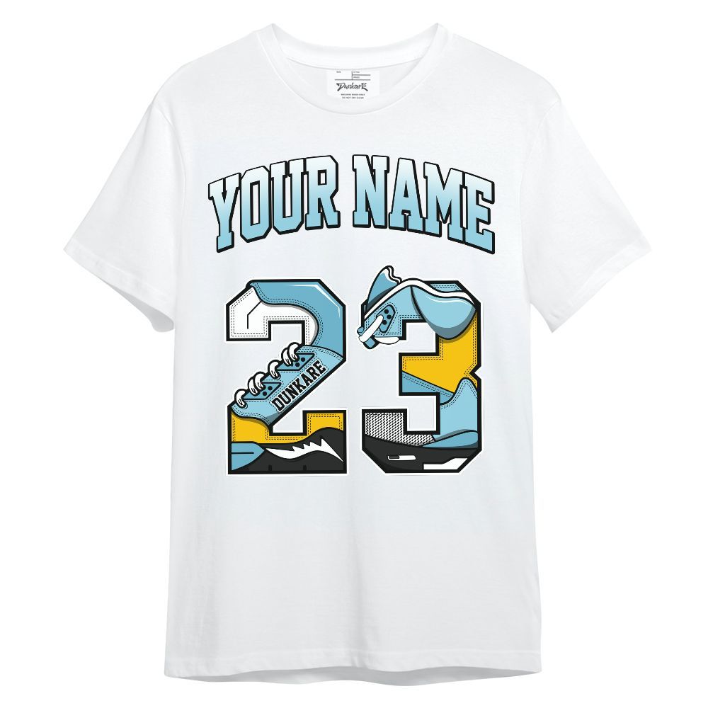Shirt To Match Dunk High Homer Simpson - Custom Name Number 23 5s Unisex Shirt