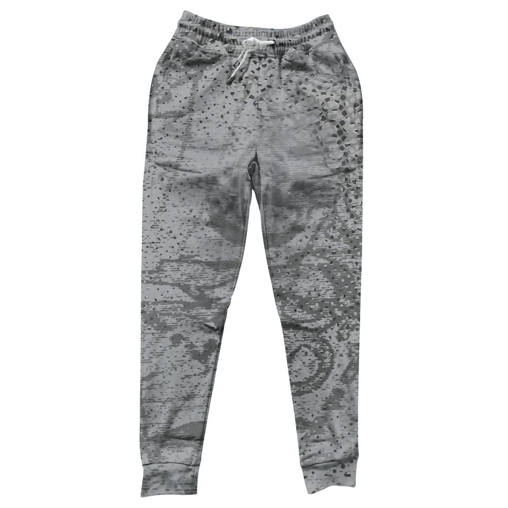 Sweatpant To Match Black Cement 3s - Avant Garde Graphic All Over Print