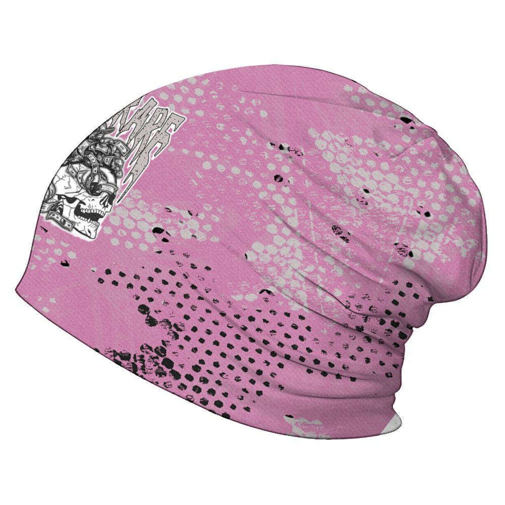 Beanie Hat To Match Neutral Grey Black White Orchid 4s - From Rags To Riches Graphic