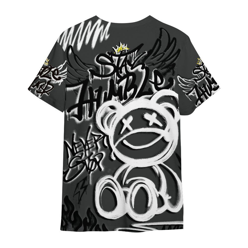 Shirt To Match White Thunder 4s - Humble Drip Streetwear Graffity All Over Print