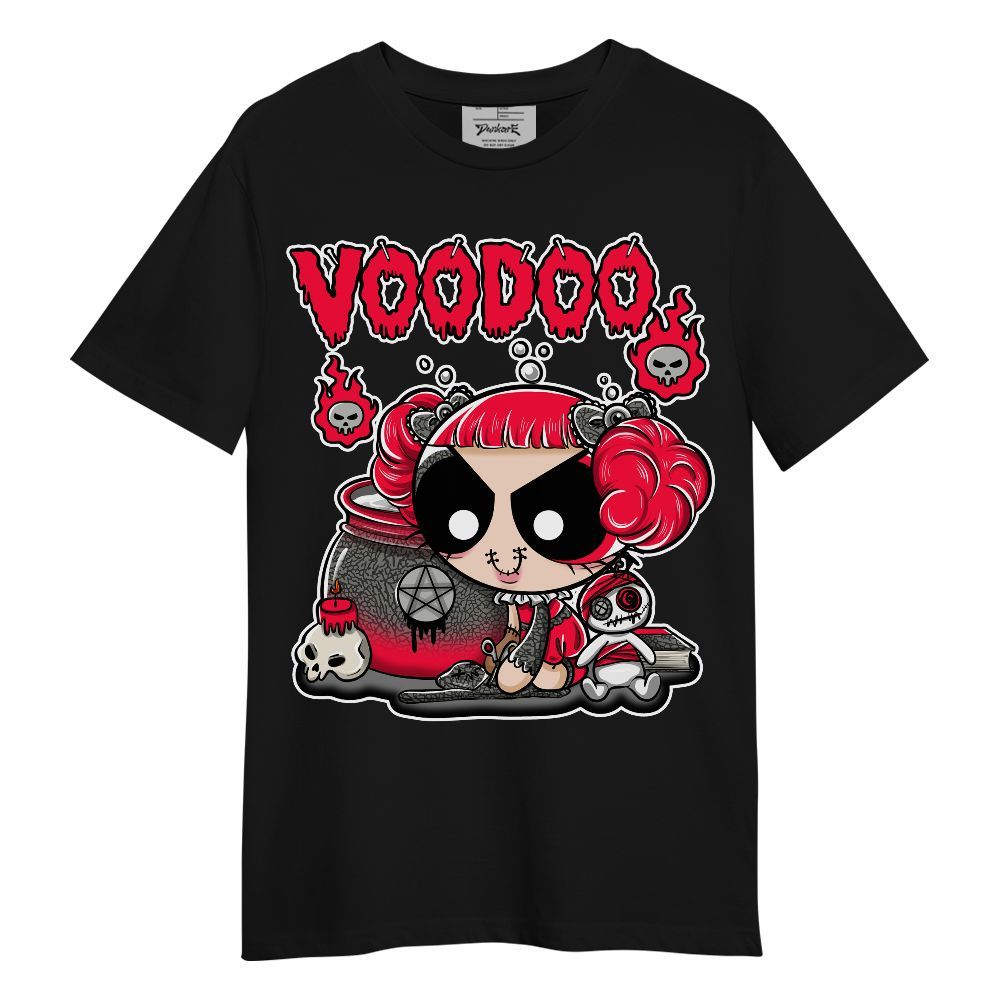 Shirt To Match Retro Fire Red 3s - Voodooz Unqiue Unisex Shirt