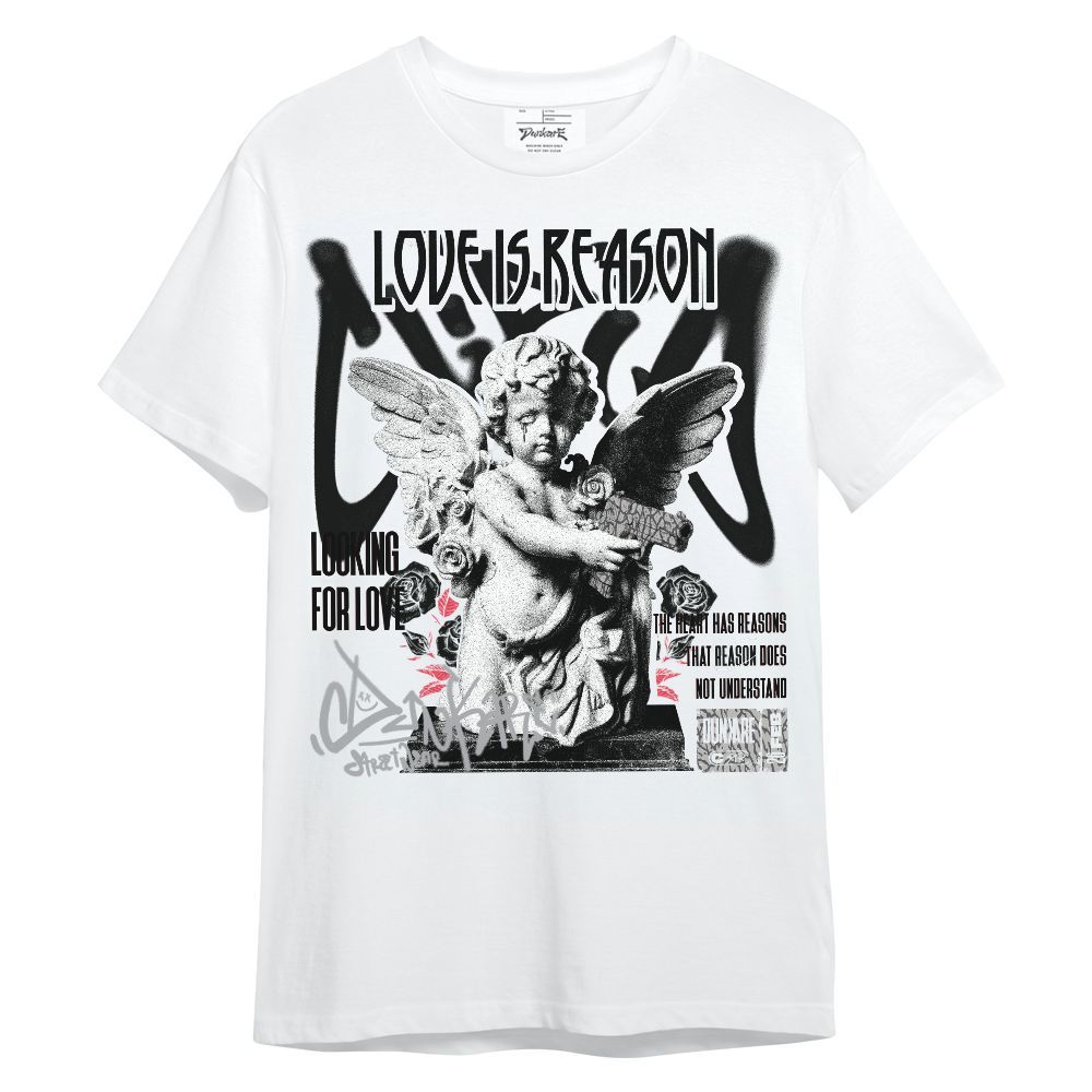 Shirt To Match Black Cement 3s - Love Is Reason Unisex Shirt
