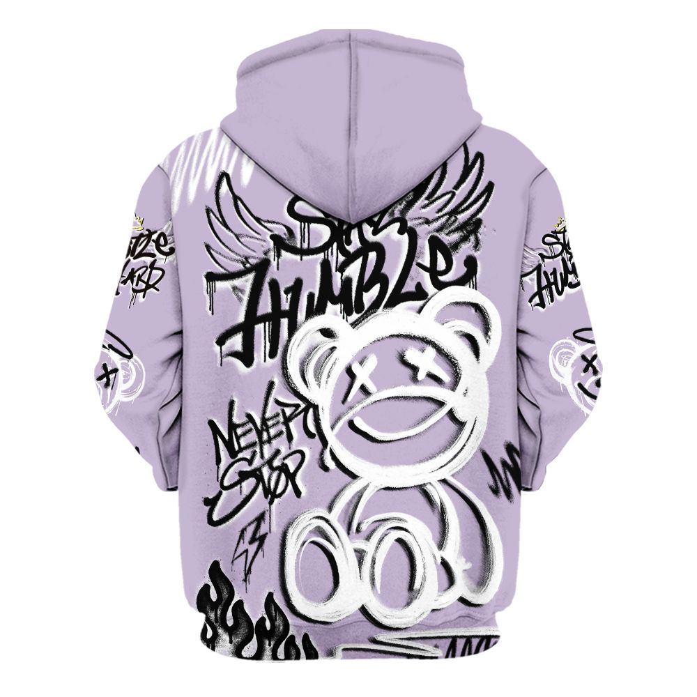 Hoodie To Match Low Pure Violet 11s - Humble Drip Streetwear Graffity All Over Print
