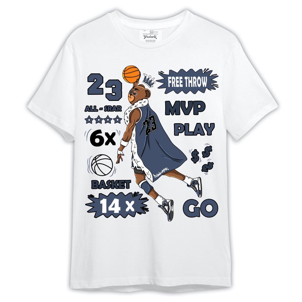 Shirt To Match Low Diffused Blue 11s - Graphic Free Throw Shirt Outfit