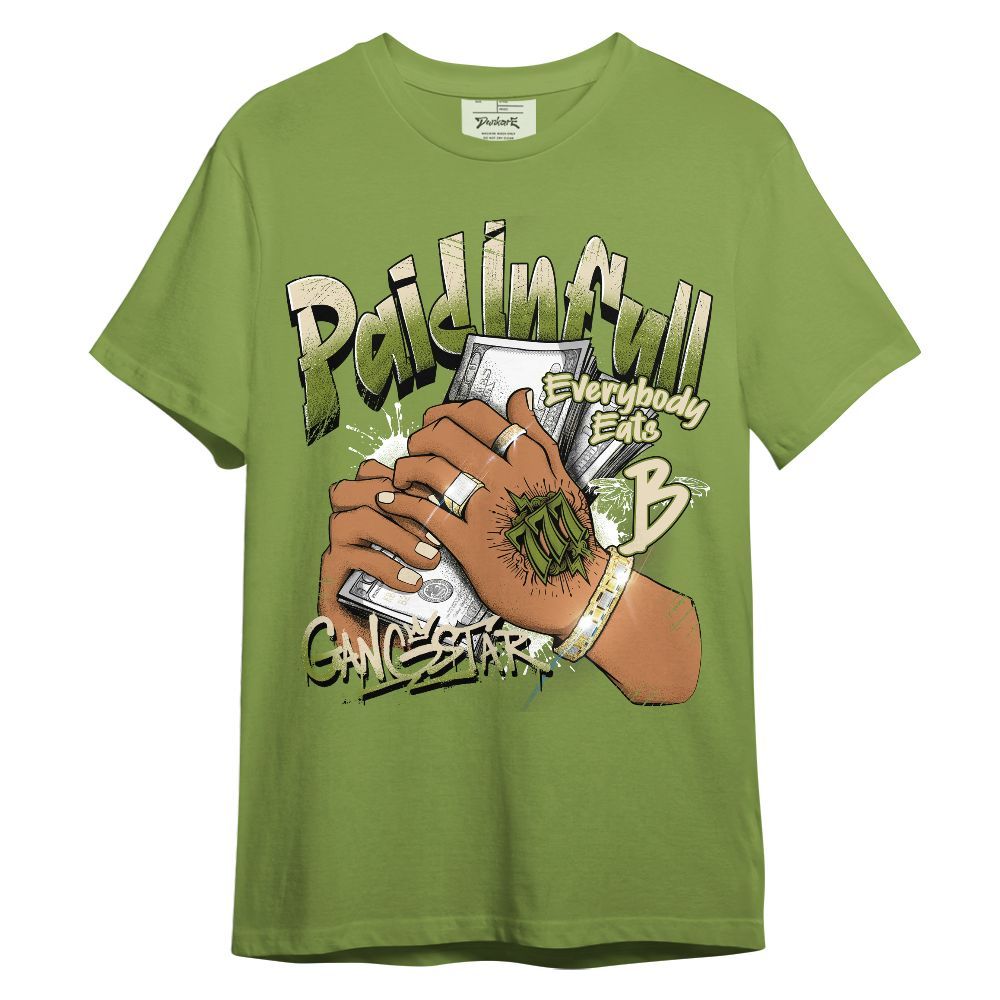 Shirt To Match SB Dunk Low Asparagus - Lucky Money Paid In Full Unisex Shirt
