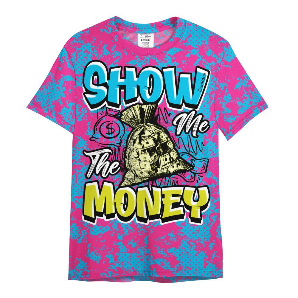 Shirt To Match Tokyo Nights Stewie 3s - Show Me The Money Retro All Over Print