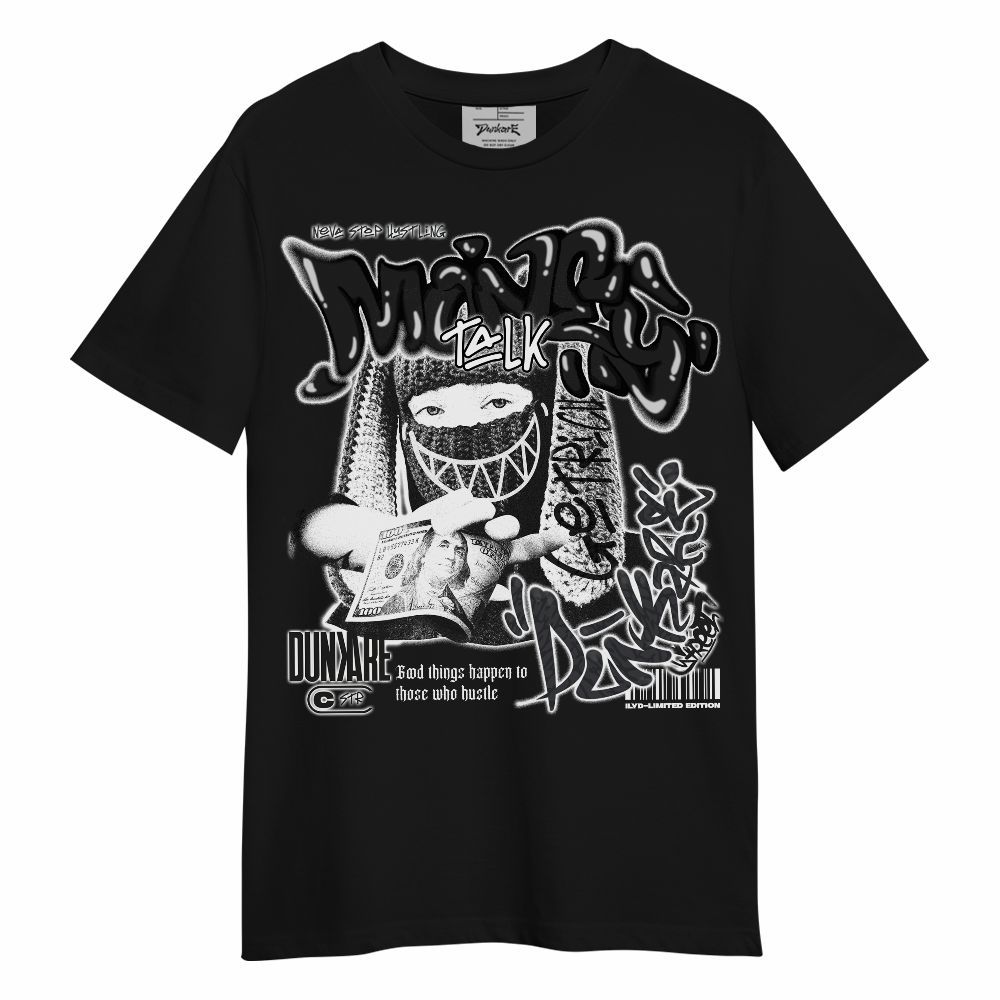 Shirt To Match Black Cat 3s - Money Talk Rap Unisex Shirt