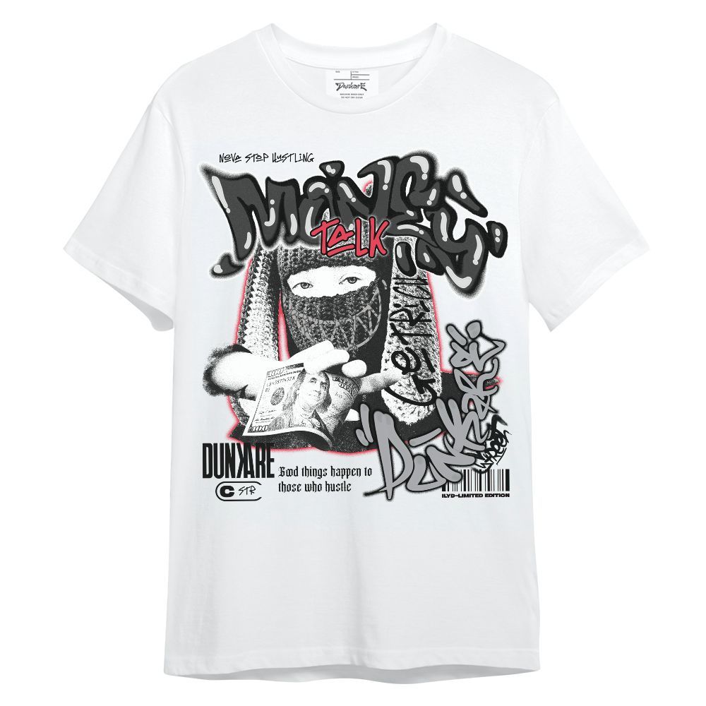 Shirt To Match Black Cement 3s - Money Talk Rap Unisex Shirt