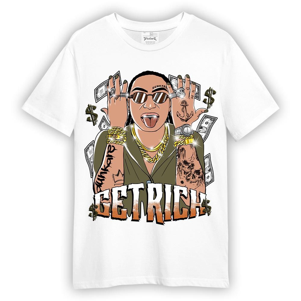Shirt To Match Olive 5s T-- Get Richz Unique T-Shirt Unisex