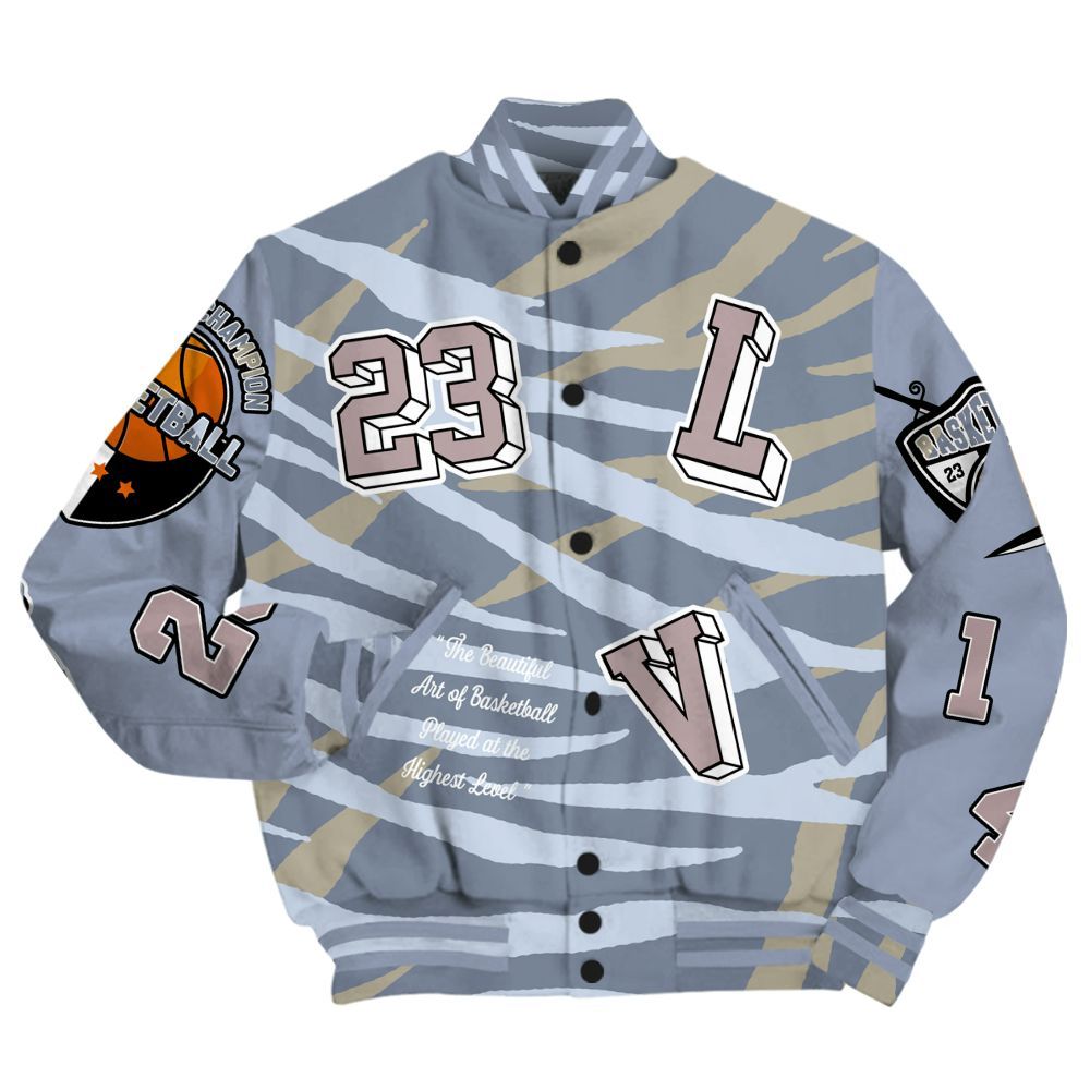 Varsity Jacket To Match Ja 2 Induction - The GOAT Got Em Streetwear All Over Print