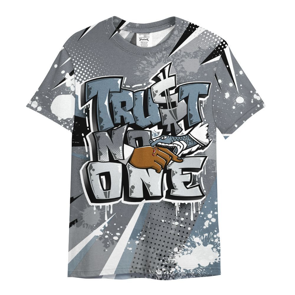 Shirt To Match Air Max DN Silver Bullet - Poly Trust No One Dripping All Over Print