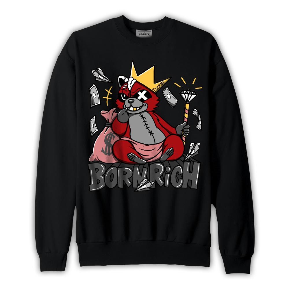 Sweatshirt To match Sweatshirt Born Rich Raccoon, 12 Red Taxi Sweatshirt To Match Sneaker 2404 DNY