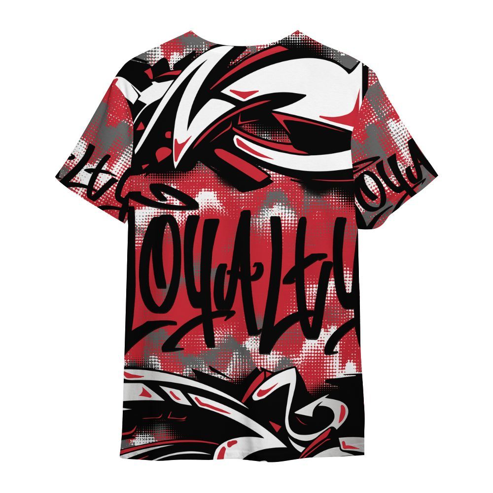 Shirt To Match Bunny 2025 8s - Loyalty Out Value Graffiti All Over Print