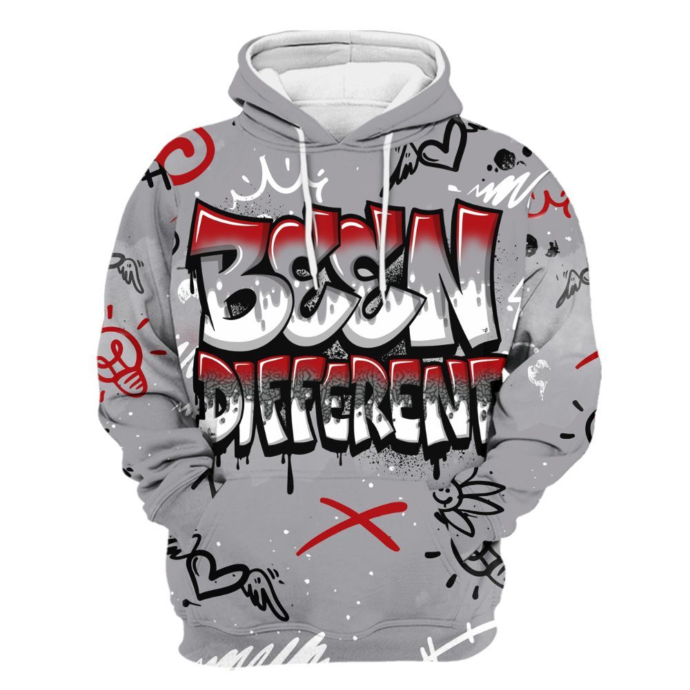 Hoodie To Match Cement Grey 3s - Drip Been Di2ferent All Over Print