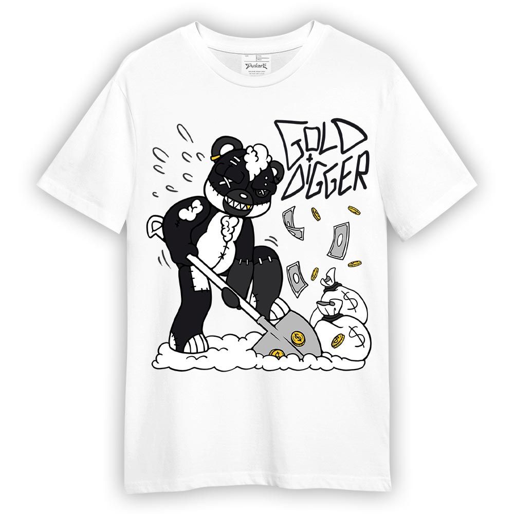 Shirt To Match White Thunder 4s - Goal Digger Hugz Shirt Unisex