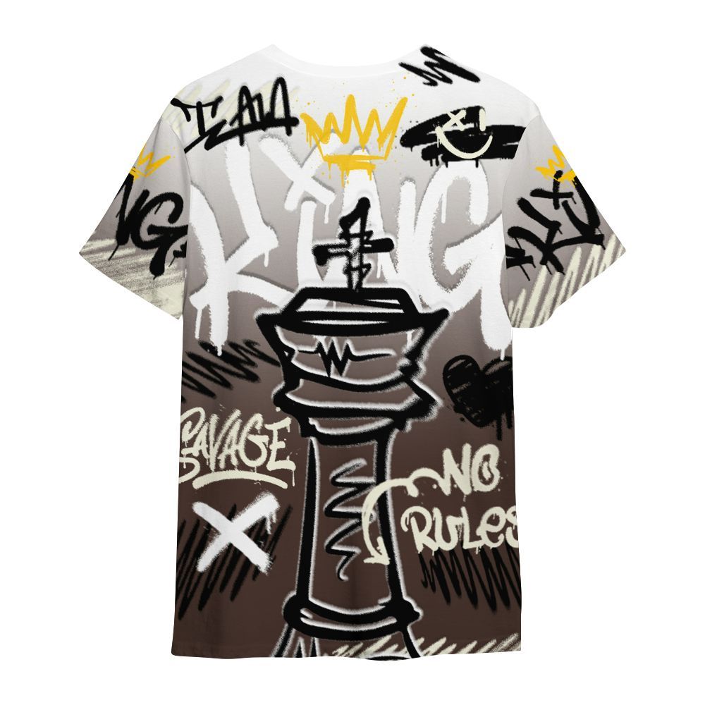 Shirt To Match SoleFly Cafecito 12s - Street King Chess Streetwear All Over Print