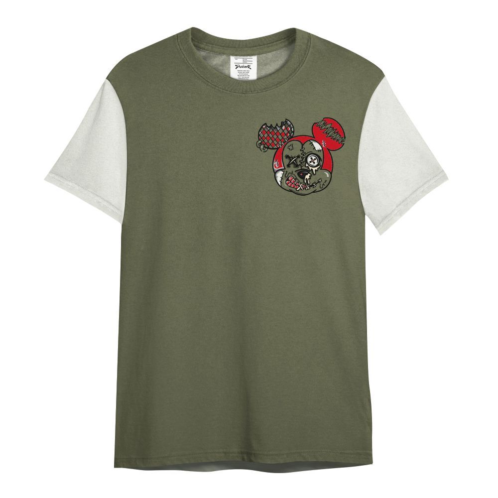 Shirt To Match Low OG Medium Olive 1s Varsity Jacket, Custom Name Got Em Drip All Over Print