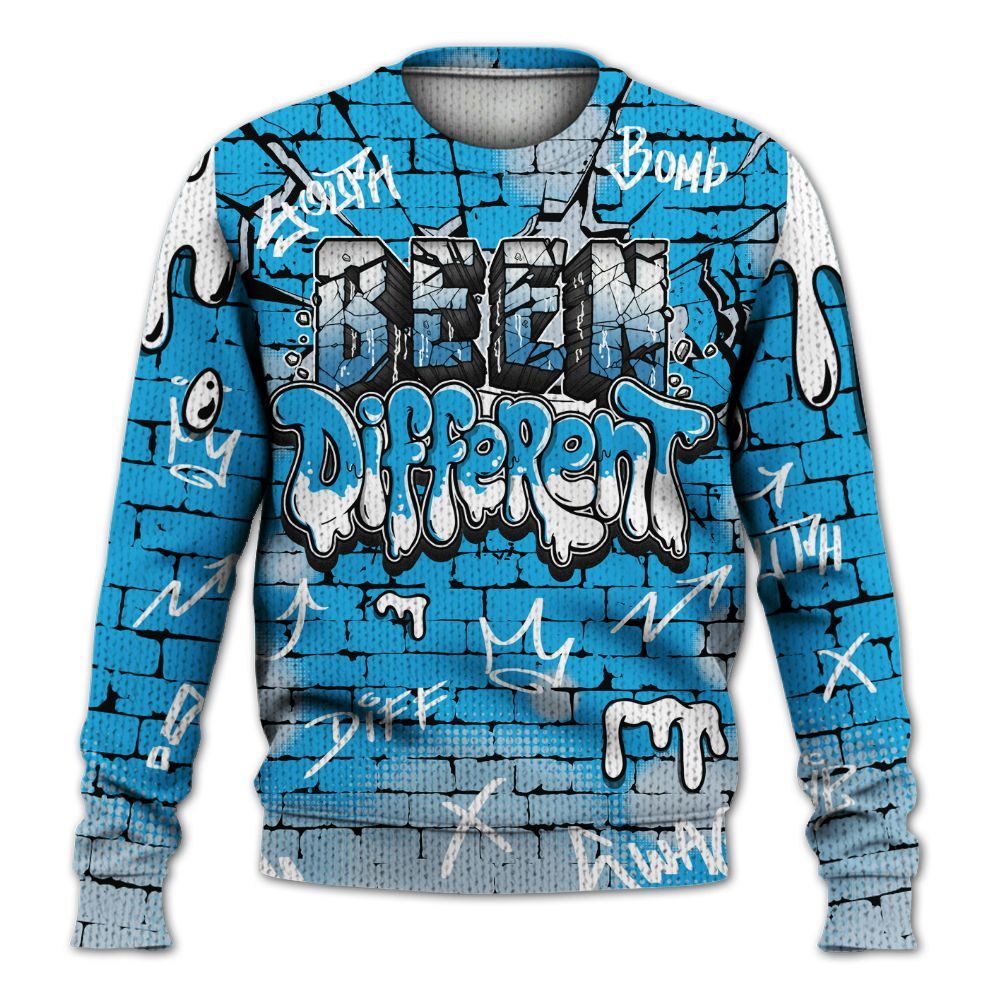 Sweater To Match University Blue Low 2026 11s - Been Different Graphic