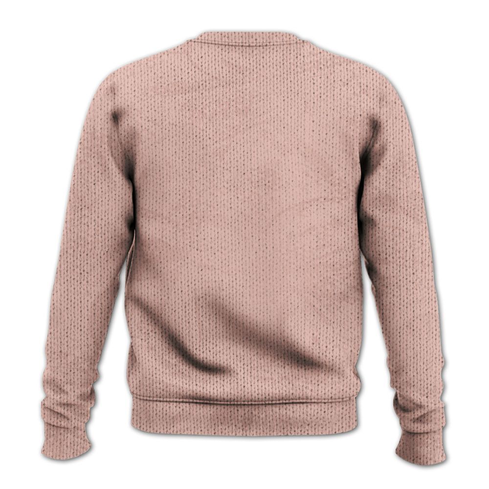 Knitted Sweater To Match Dunk Low Pink Velvet - From Rags To Riches