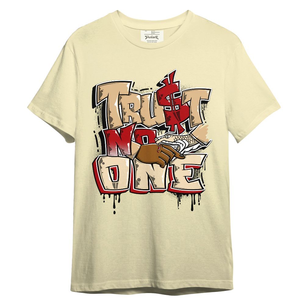 Shirt To Match Dunk Low Strawberry Waffle - Dripping Trust No One Unisex Shirt
