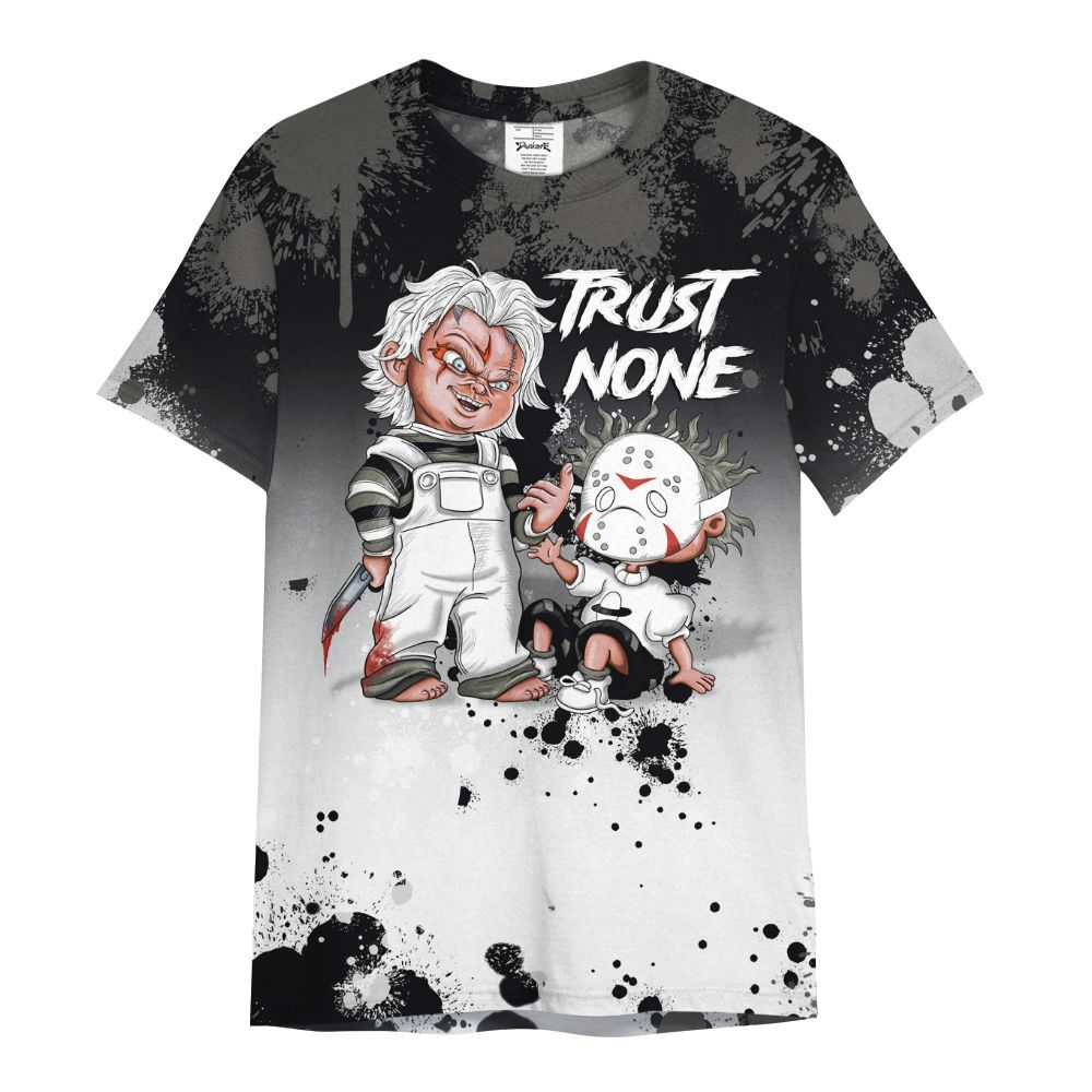 Shirt To Match Kobe 9 Elite Protro Halo - Trust No One Scary All Over Print
