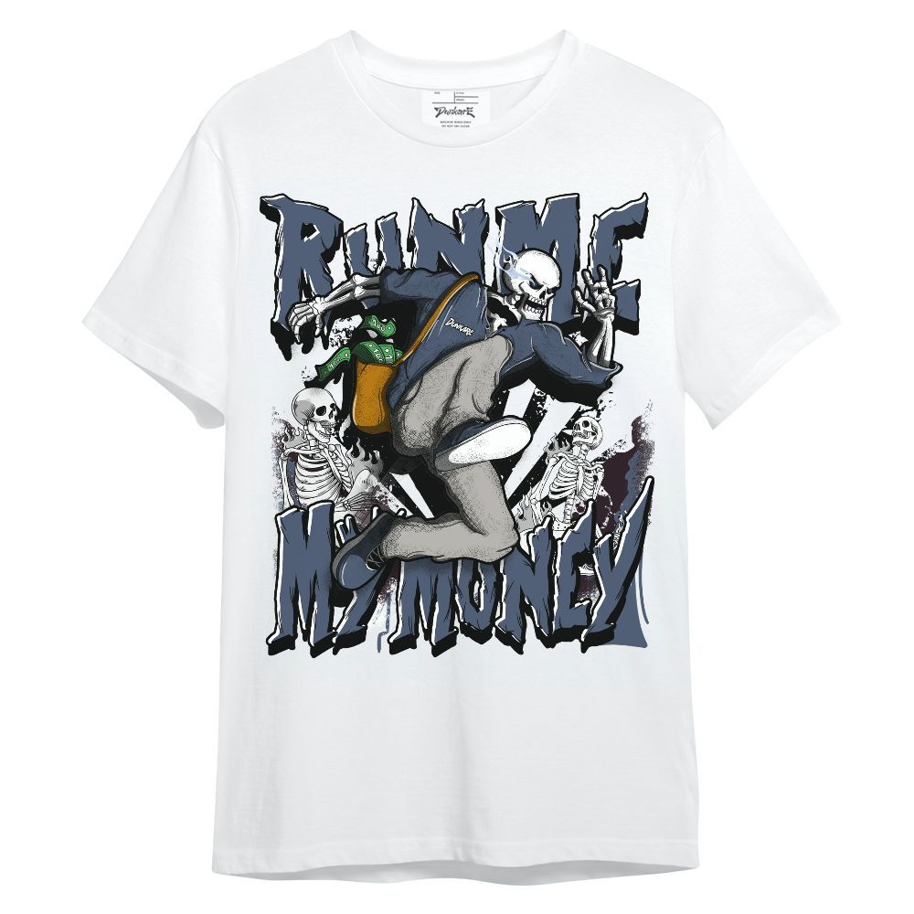 Shirt To Match Low Diffused Blue 11s - Run Me My Money Unisex Shirt