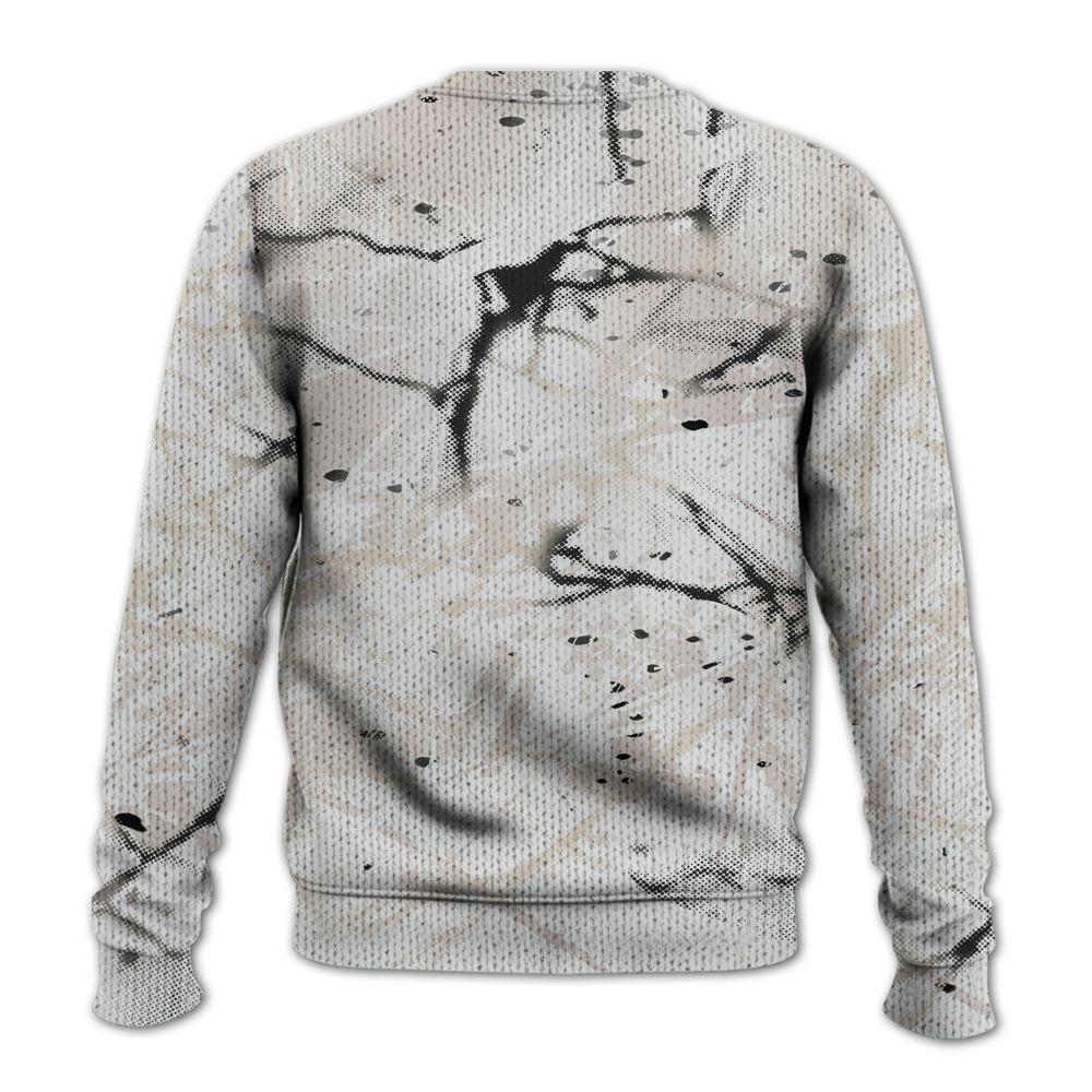 Knitted Sweater To Match Retro Reverse Metallic 5s - F Around Find Out Graphic Profound