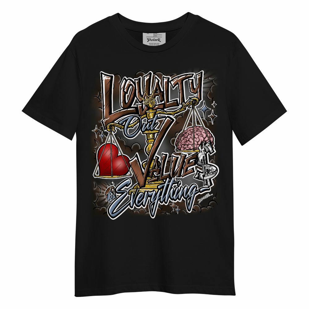 Shirt To Match Air Foamposite Metallic Copper - Loyalty Wins Everything Graphic