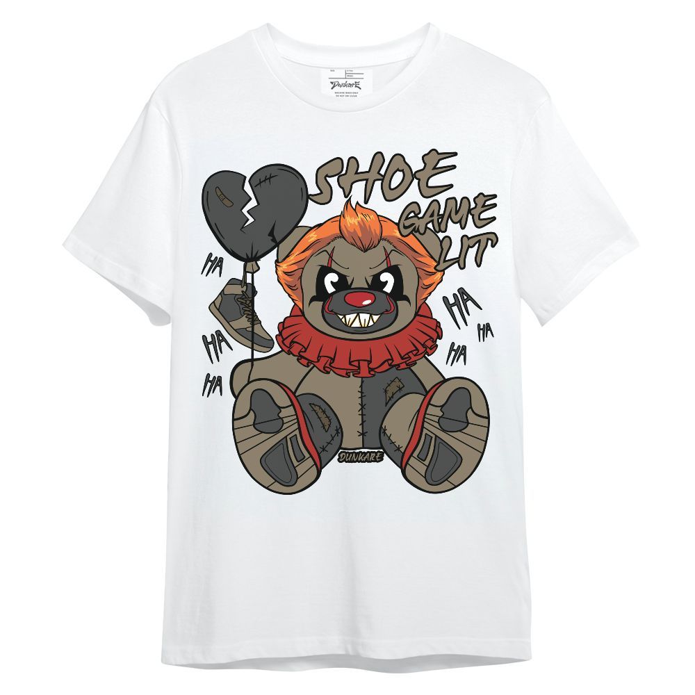 Shirt To Match Olive 9s - Shoe Game Bear Unisex Shirt