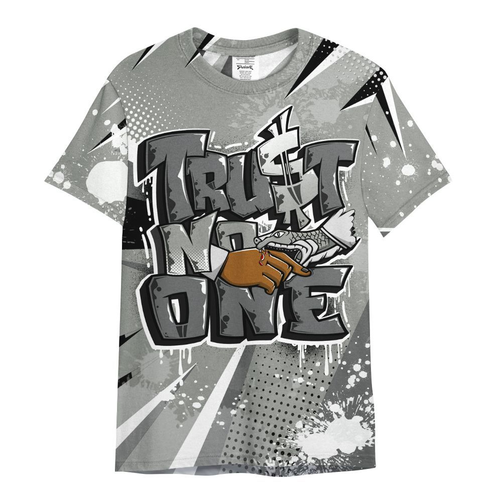 Shirt To Match Paris Olympics 4s - Poly Trust No One Dripping All Over Print