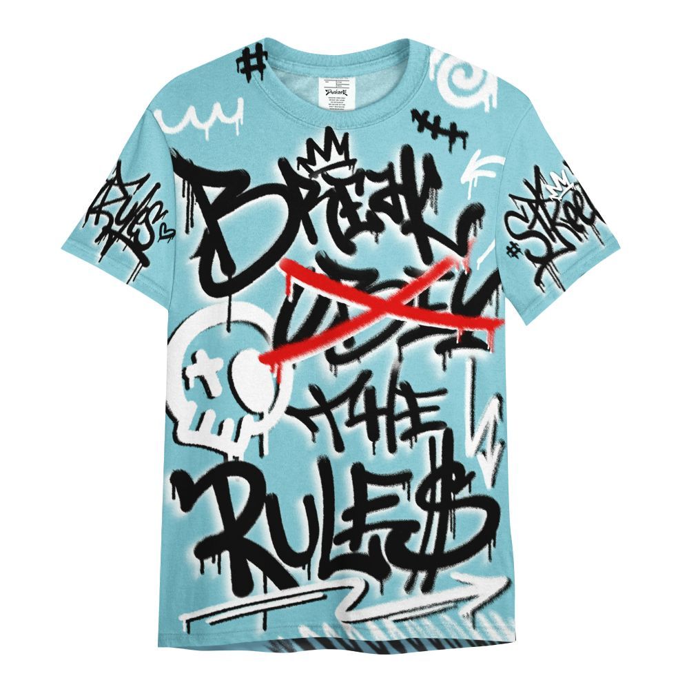Shirt To Match Low Legend Blue 11s - Break Rules Streetwear All Over Print