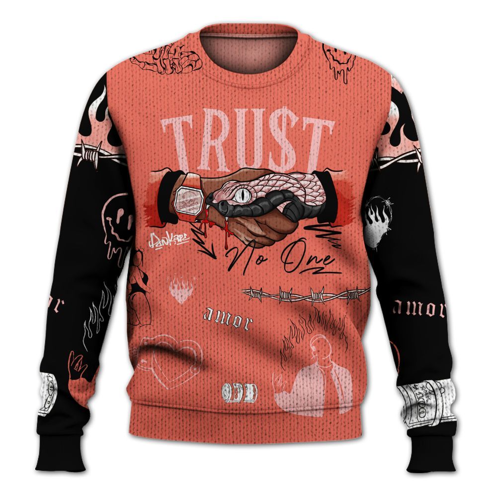 Knitted Sweater To Match Low OG PSG 1s - Snake Trust No One