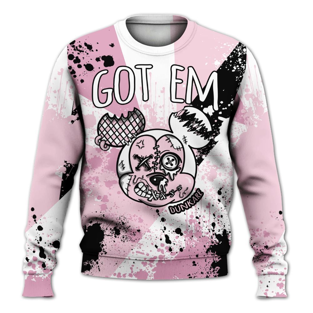 Sweatshirt To Match Orchid 4s - Got Em Drip All Over Print