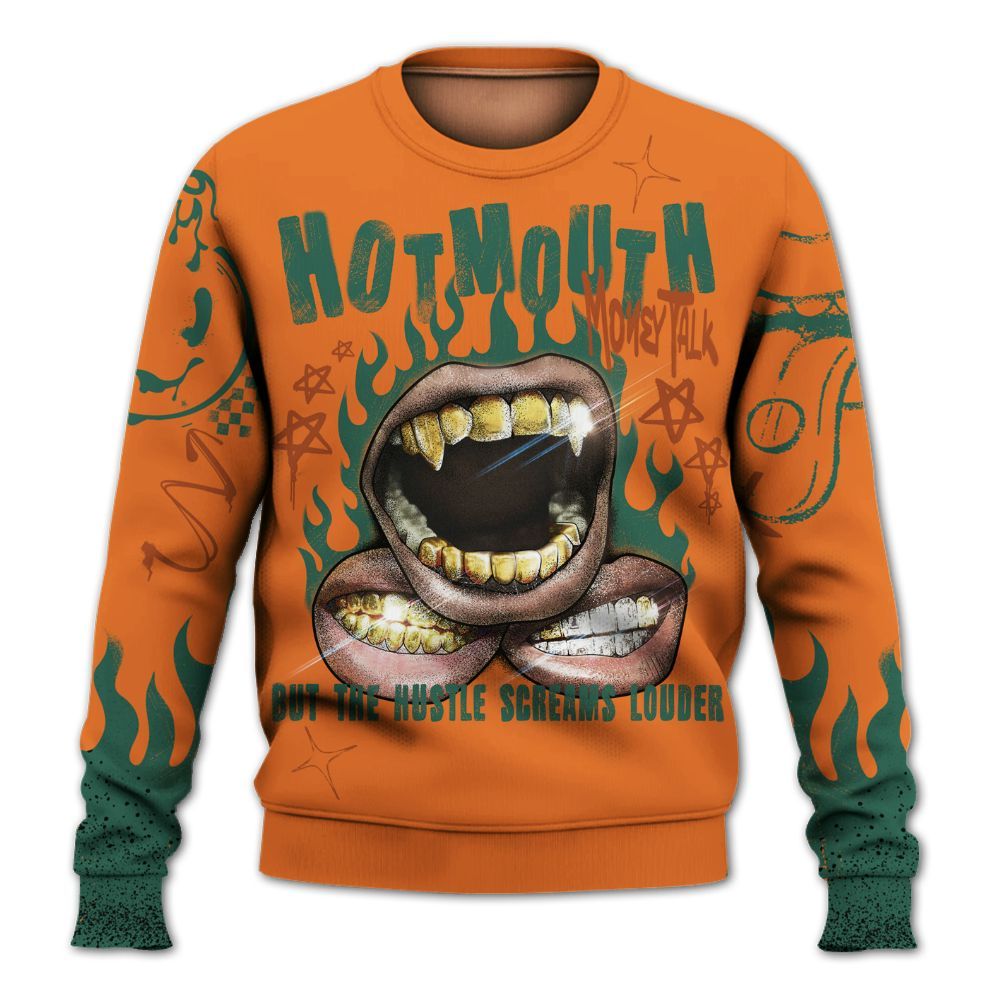 Sweatshirt To Match Dunk Low Ceramic - Mouth Burning Street Style All Over Print