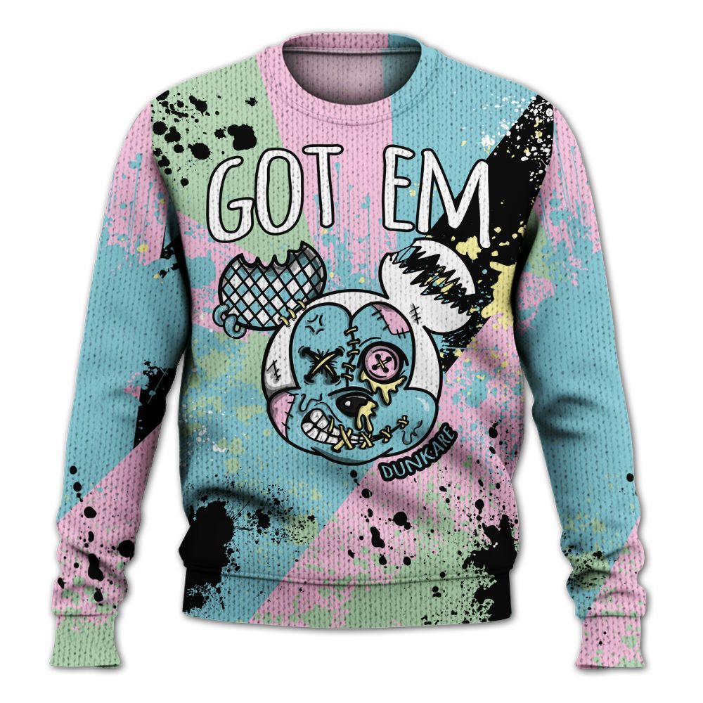 Knitted Sweater To Match SB Dunk Low Visty - Got Em Drip