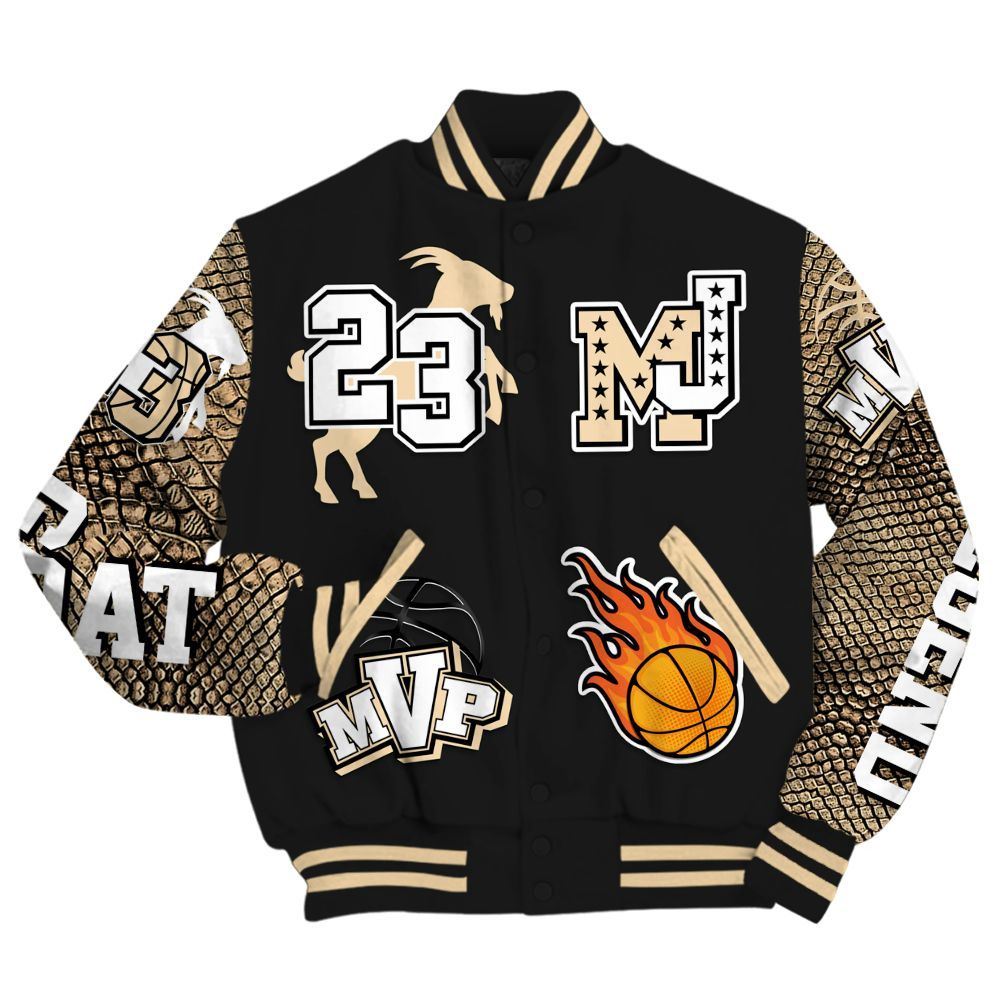 Varsity Jacket To Match Kobe 9 EM Mambacita - 23 Goat MVP Basketball All Over Print