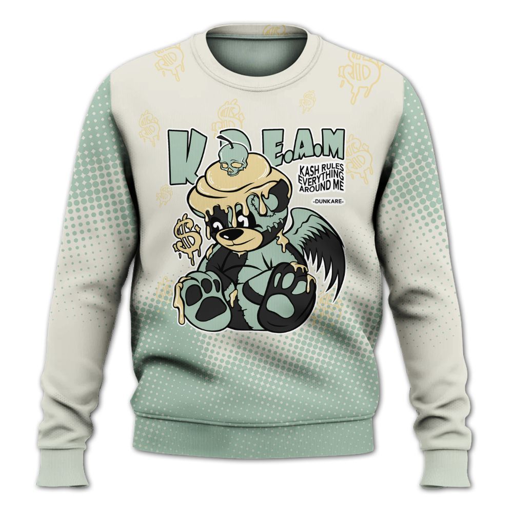 Sweatshirt To Match Joins Year Of The Snake 5s - Loot Bear Unique Drip All Over Print